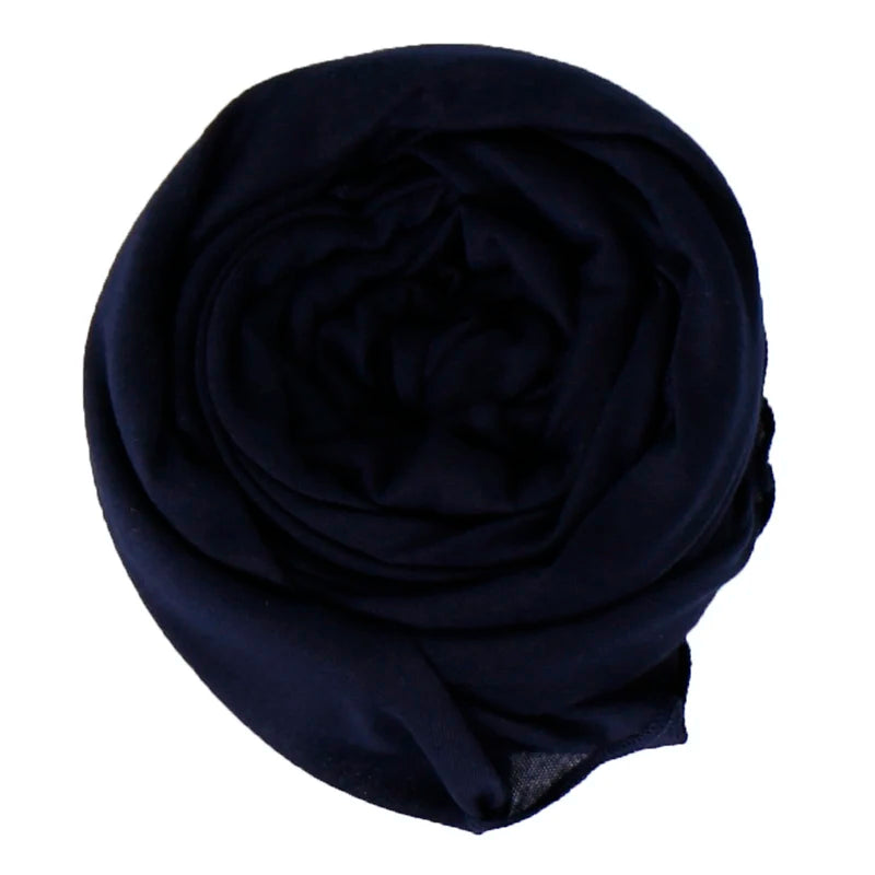 Muslim Jersey Hijab Scarf Women Double Loop Instant Scarf Femme Musulman Islamic Headscarf Cotton Shawl Wrap Bandana 180*85cm