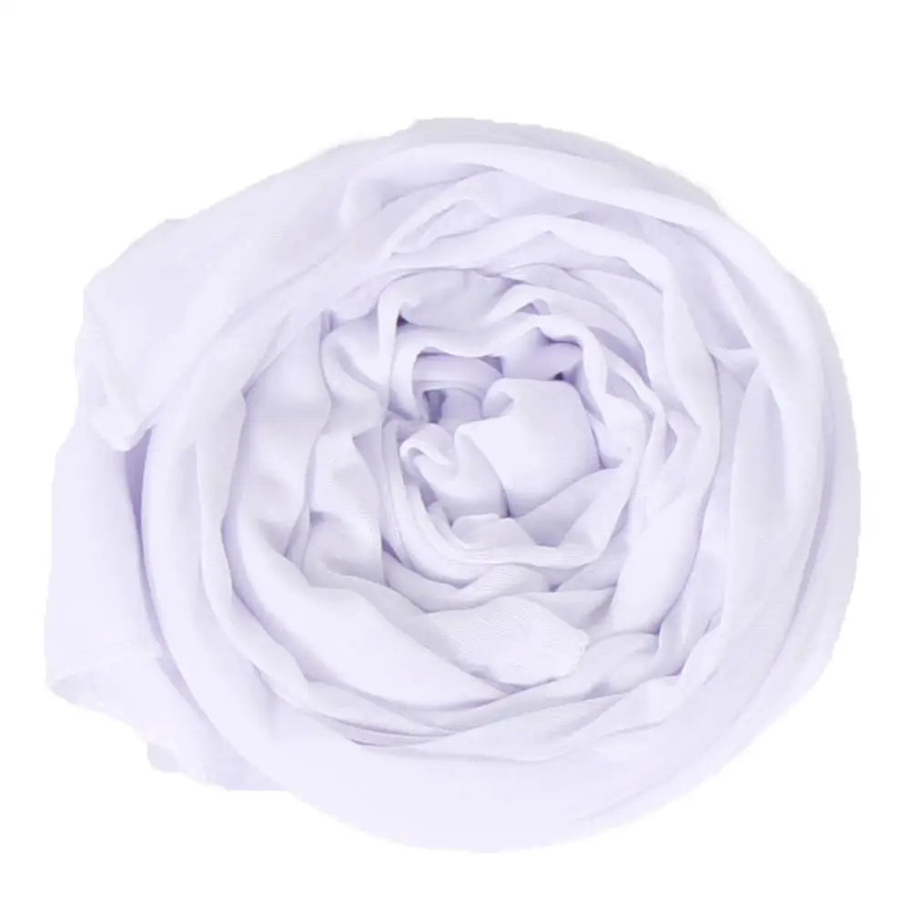 Muslim Jersey Hijab Scarf Women Double Loop Instant Scarf Femme Musulman Islamic Headscarf Cotton Shawl Wrap Bandana 180*85cm