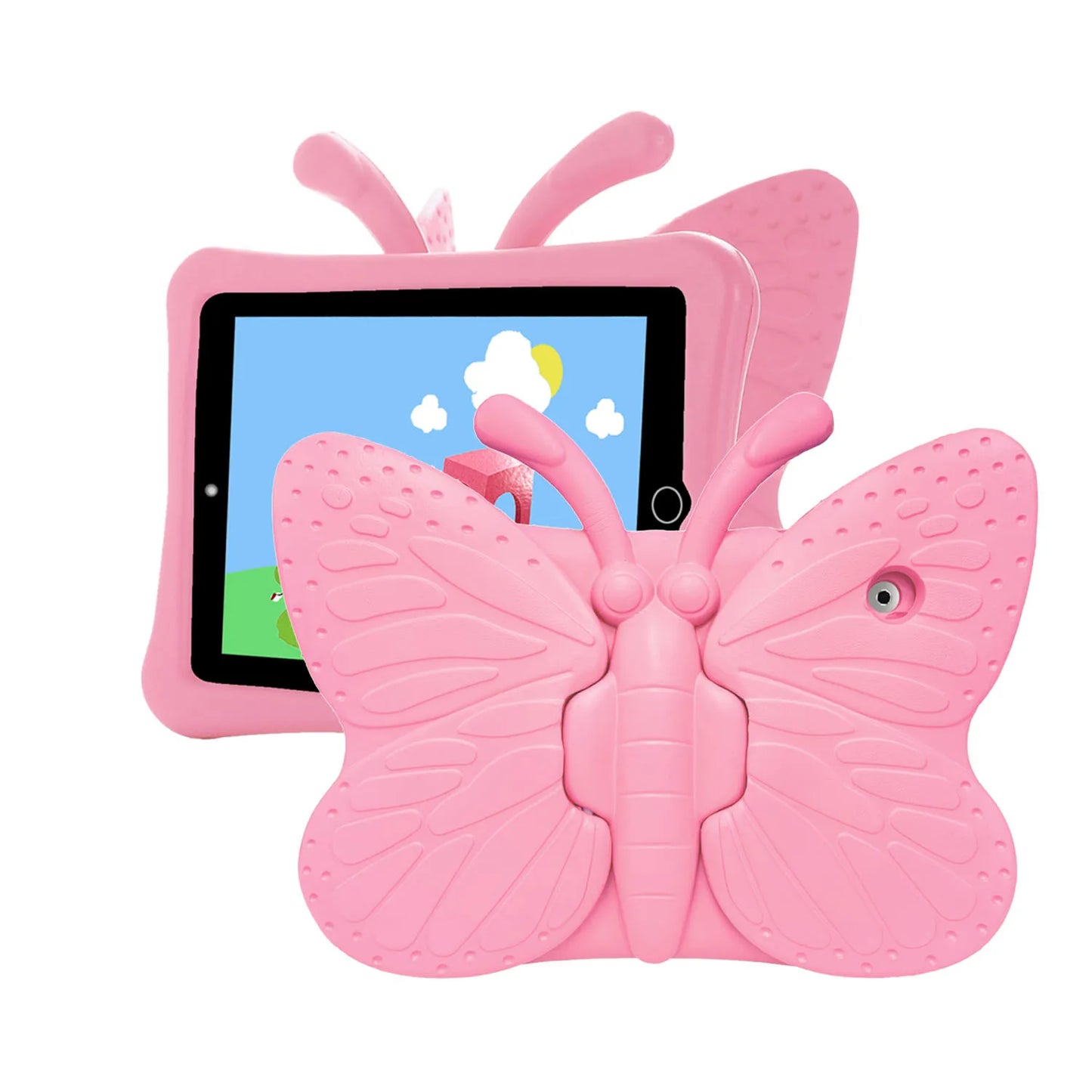 Cute 3D Butterfly Case For iPad 10.2 7th 8th 9th Air 3 2 1 Pro10.5 9.7 2017 2018 Kids EVA Cover for iPad 2 3 4 Mini 6 5 4 3 2 1