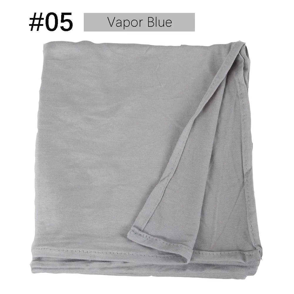 Musilim Women Strechy Jersey Hijab Good Stitch Stretch Jesey HIjabs Scarves Soft Turban Head Wraps HeadScarf