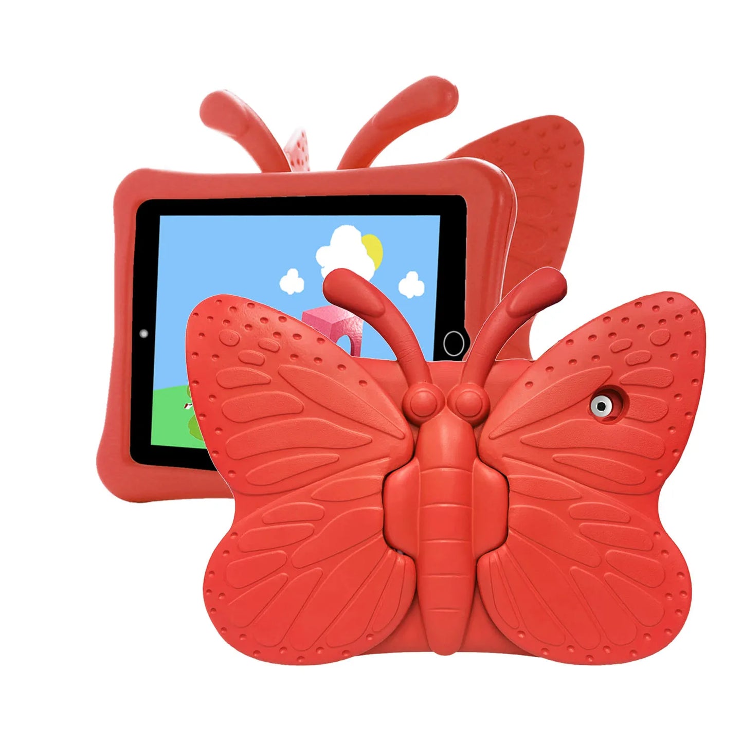 Cute 3D Butterfly Case For iPad 10.2 7th 8th 9th Air 3 2 1 Pro10.5 9.7 2017 2018 Kids EVA Cover for iPad 2 3 4 Mini 6 5 4 3 2 1