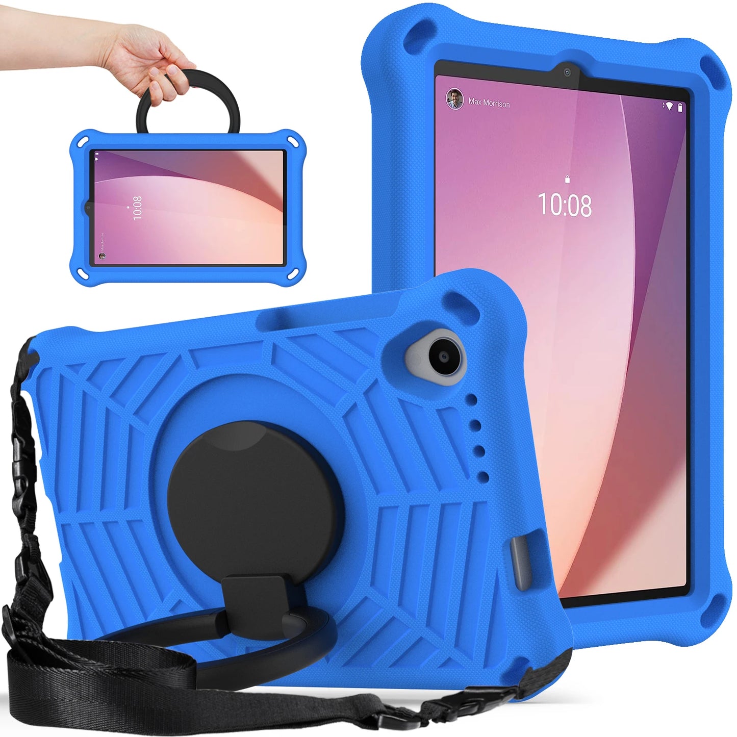 Kids Tablet Case Protective Cover For Lenovo Tab M8(4rd Gen)TB-300FU 2024 Non-toxic EVA Shell
