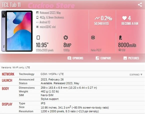 tablet case for TCL tab 10 Gen2 10.36inch 2023 TCL tab 11inch 9466*3 TCL NxtPaper 11 2023 TCL tab 8 le 9137w/WiFi 9132x 2023