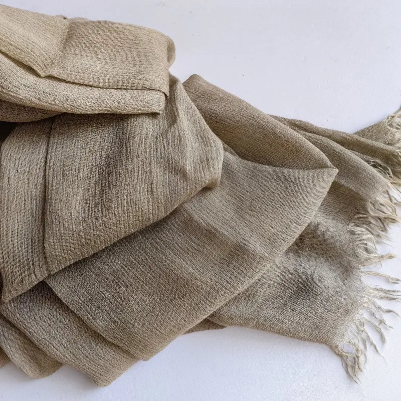 61 Colors Soft Cotton Viscose Scarf Rayon Material Muslim Hijab Mid Eastern Plain Solid Color Headscarf With Tassel