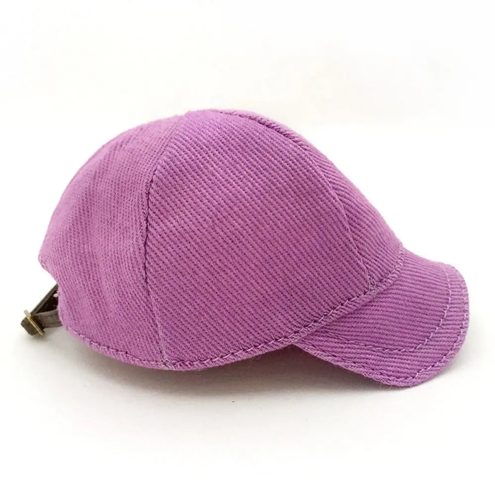 Fashion Caps Doll Baseball Cap for Ob11 Doll Hat Candy Color Cute Animal Casual Hat For 1/11 1/12 obitsu11 Doll Accessories