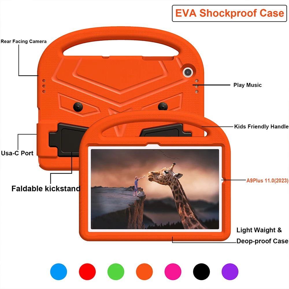 Case For Samsung Galaxy Tab A9 Plus 11 inch SM-X210 SM-X216B SM-X218U Anti-dust Shockproof Cover For Tab A9 Plus