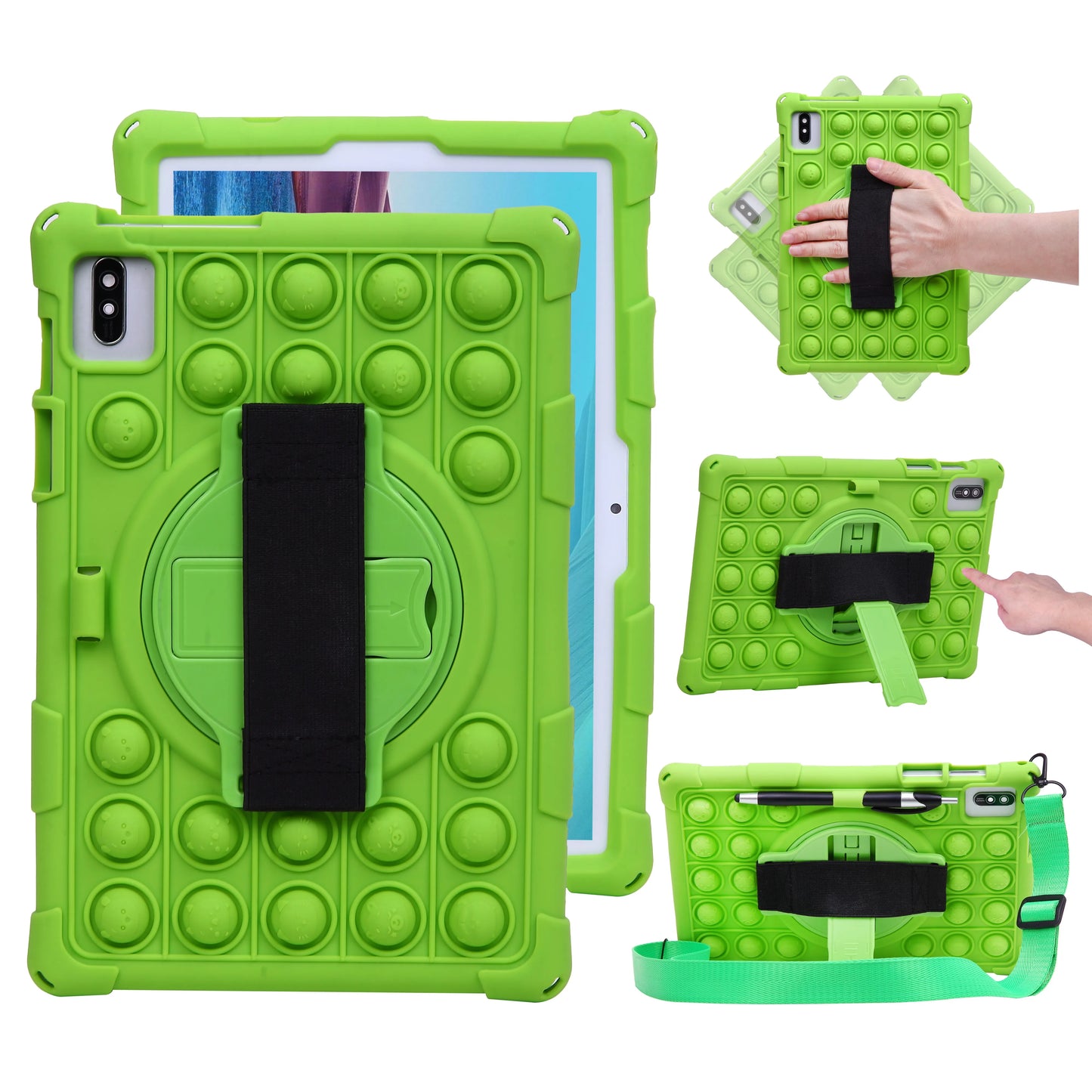 For Lenovo Tab M11 11inch M10 5G M10 Plus 3rd K10 m10 FHD PLUS X606 P11 TB-J606F Xiaoxin Pad 2024 TB331FC Tablet Case Shockproof