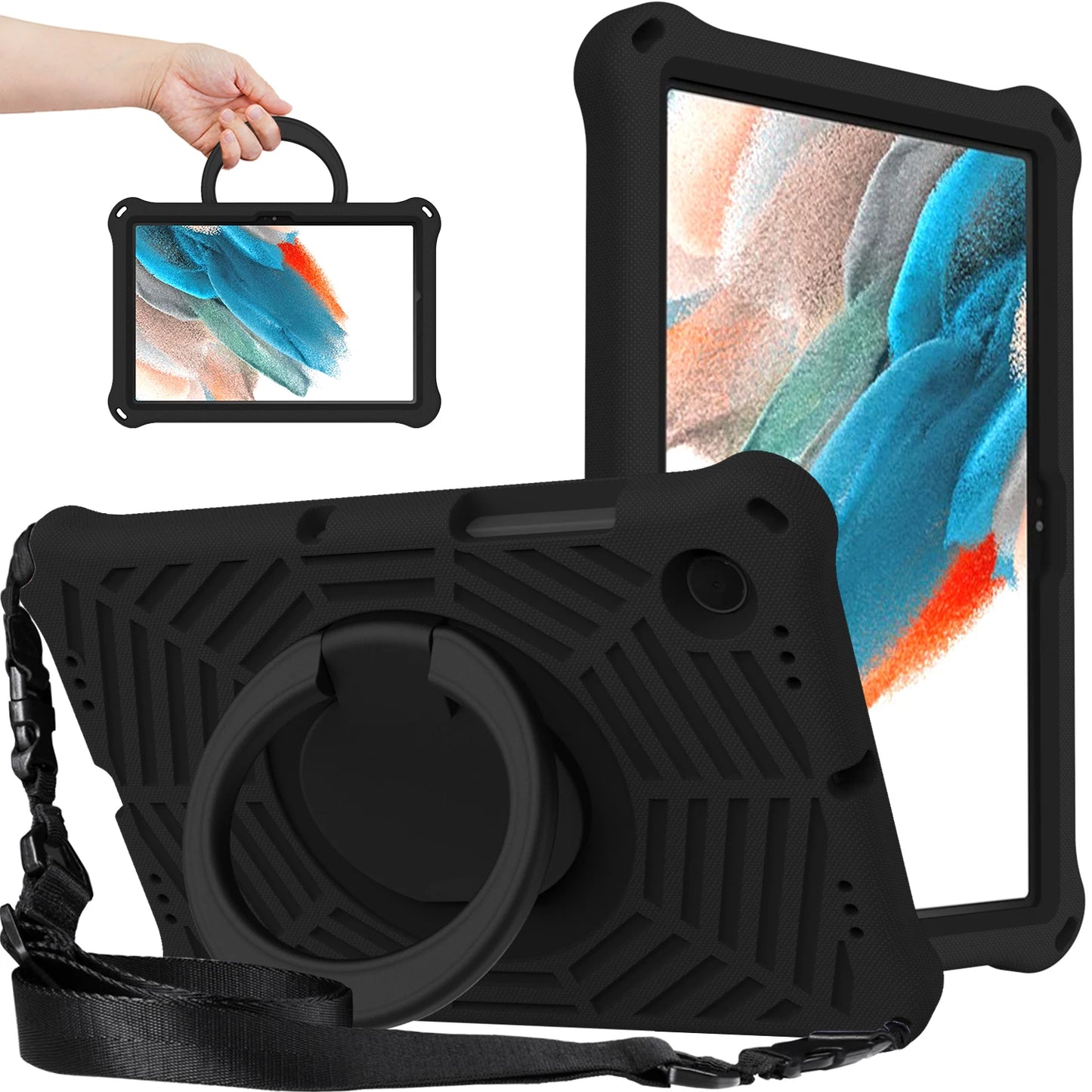 Tablet Case for Samsung Galaxy Tab A8 10.5 Tab A7 Lite 8.7 Tab A 8.4 Tab A 8.0 2019 Tab A 10.1 Kids Shockproof Cover