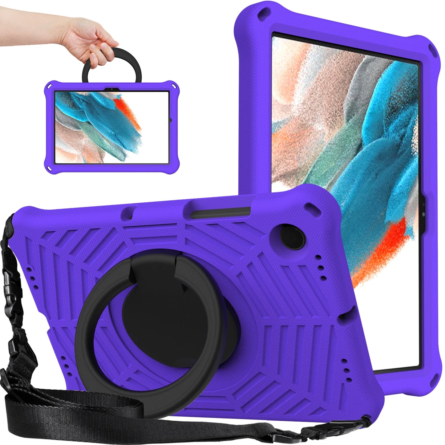 Tablet Case for Samsung Galaxy Tab A8 10.5 Tab A7 Lite 8.7 Tab A 8.4 Tab A 8.0 2019 Tab A 10.1 Kids Shockproof Cover