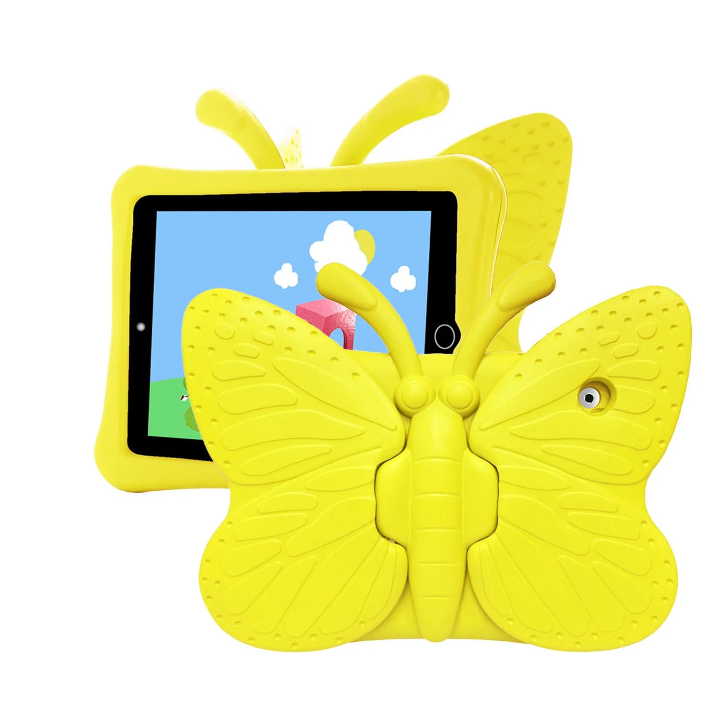 Cute 3D Butterfly Case For iPad 10.2 7th 8th 9th Air 3 2 1 Pro10.5 9.7 2017 2018 Kids EVA Cover for iPad 2 3 4 Mini 6 5 4 3 2 1