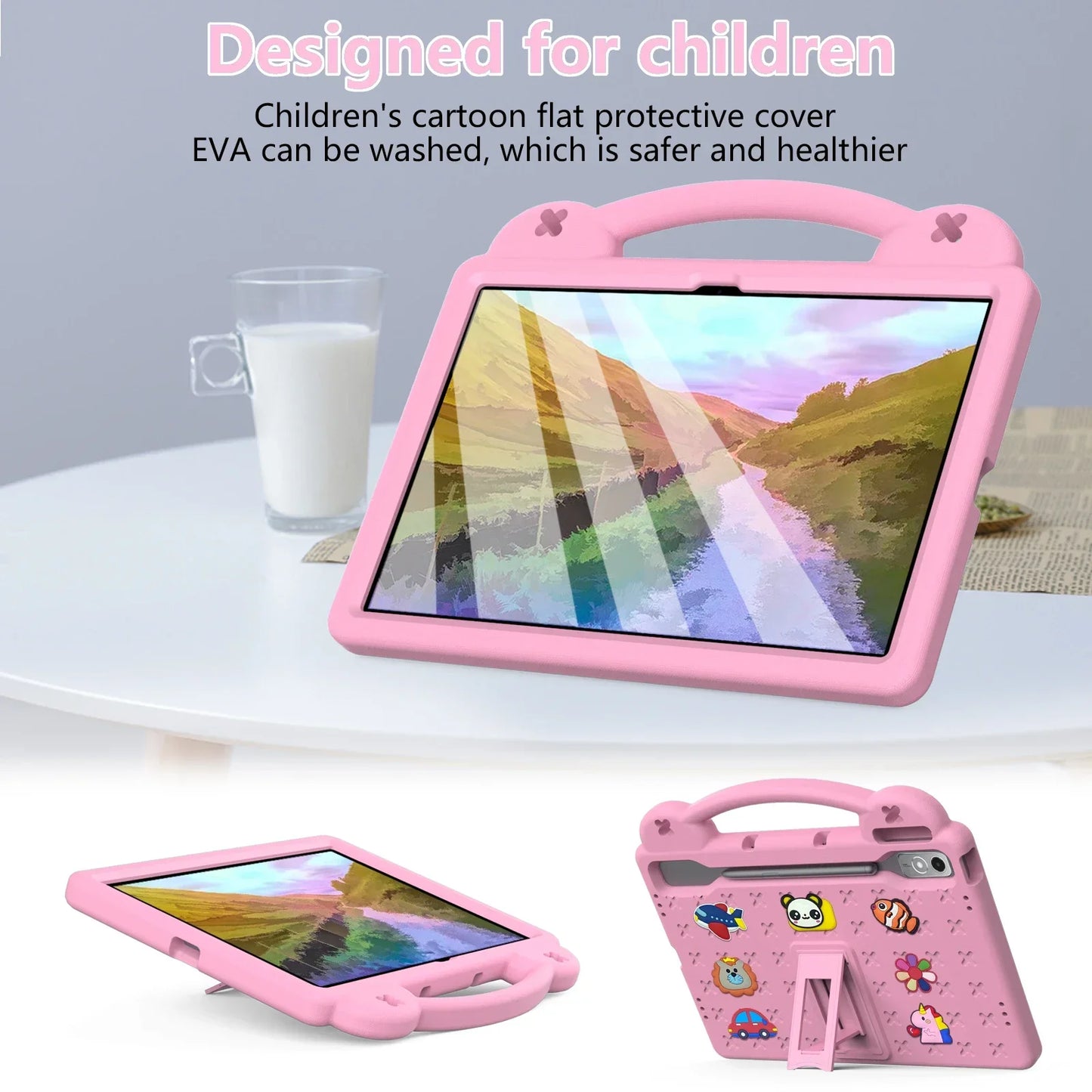 For Lenovo Tab P12 12.7 inch /Xiaoxin Pad Pro 12.7 inch TB-370FU TB-371FC Case Shockproof Anti-dust Shell Tablet Cover For Kids