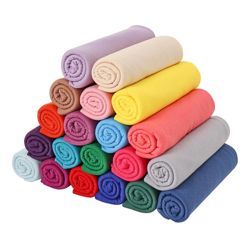 Multicolor Soft Cotton Muslim Headscarf Instant Jersey Hijab Full Cover Cap Wrap Scarf Islamic Shawls Women Turban Head Scarves