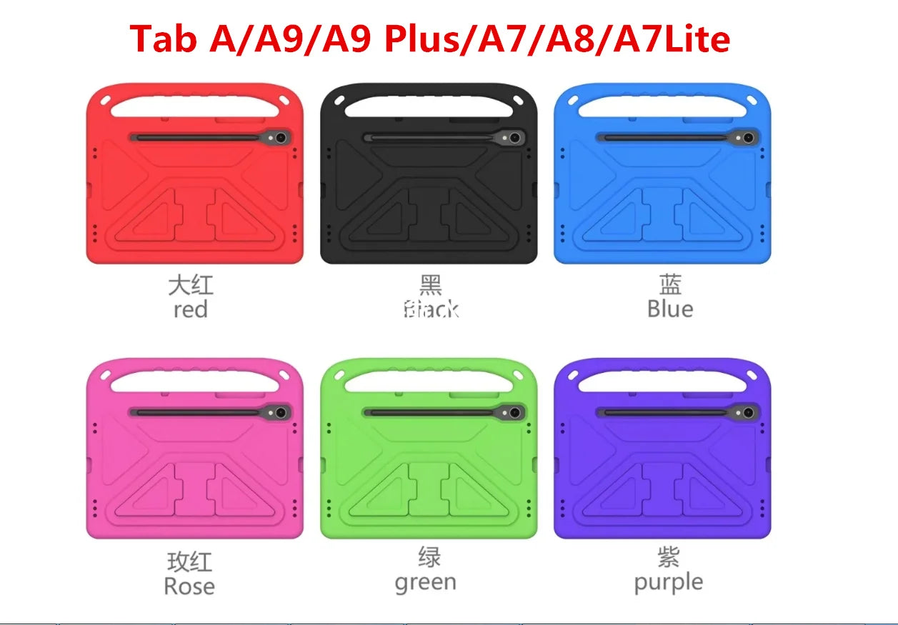 Stand Case For Samsung Galaxy Tab A 10.1'' 2019/A7 10.4'' 2020/A8 10.5''/A9 8.7''/A9 Plus 11"/ A7 Lite 8.7" 2021 Tablet Cover