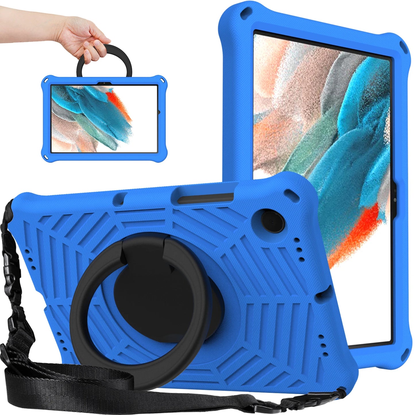 Tablet Case for Samsung Galaxy Tab A8 10.5 Tab A7 Lite 8.7 Tab A 8.4 Tab A 8.0 2019 Tab A 10.1 Kids Shockproof Cover