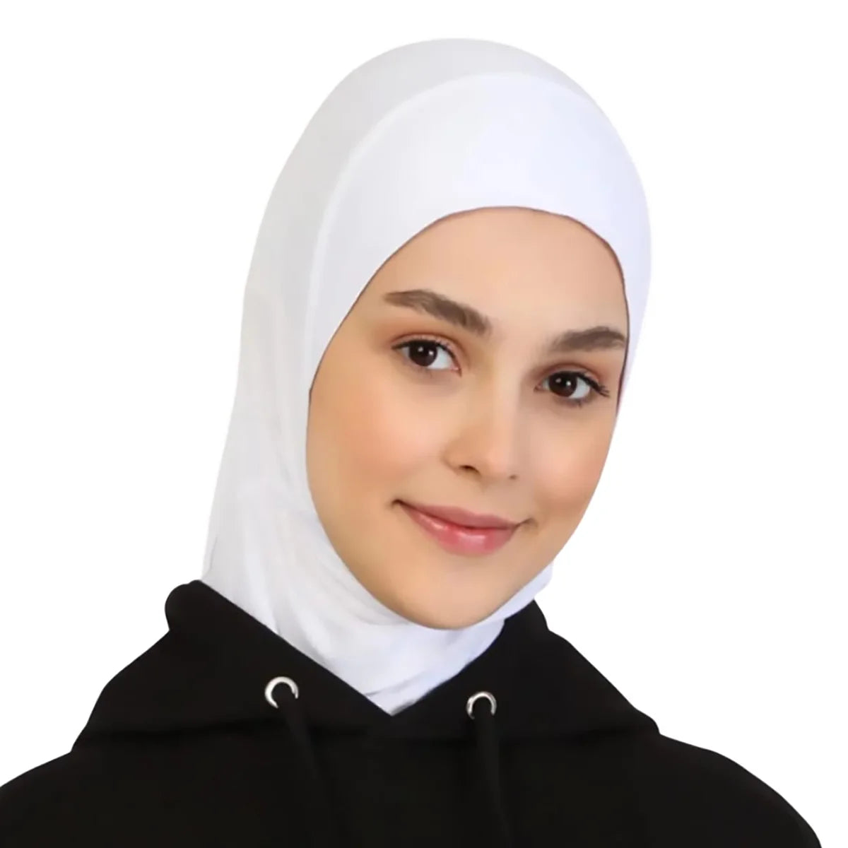 New Ready To Go wear Instant Hijab for Women Solid Color Hemp Headscarf Neck Cover Sports Hijabs Pinless Islam Shawls and Wraps
