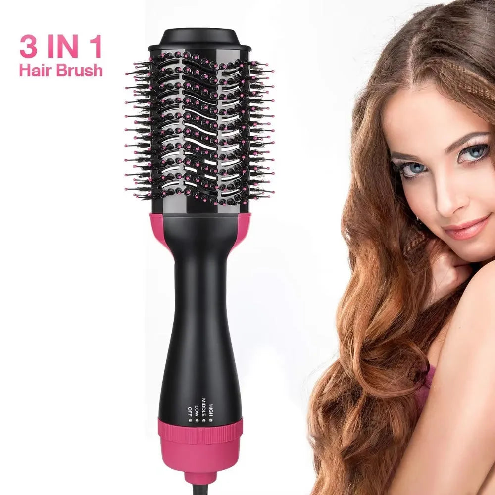 One-Step Volumizer Hair Dryer And Hot Air Brush 4 In 1 Hair Dryer Brush Blow Dryer Brush In One Ceramic Coating Hot Air Brush
