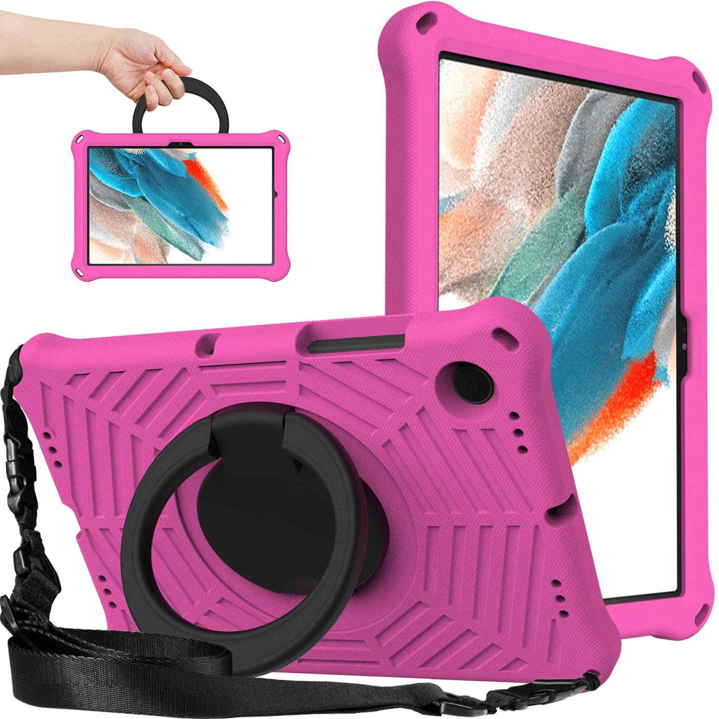 Tablet Case for Samsung Galaxy Tab A8 10.5 Tab A7 Lite 8.7 Tab A 8.4 Tab A 8.0 2019 Tab A 10.1 Kids Shockproof Cover