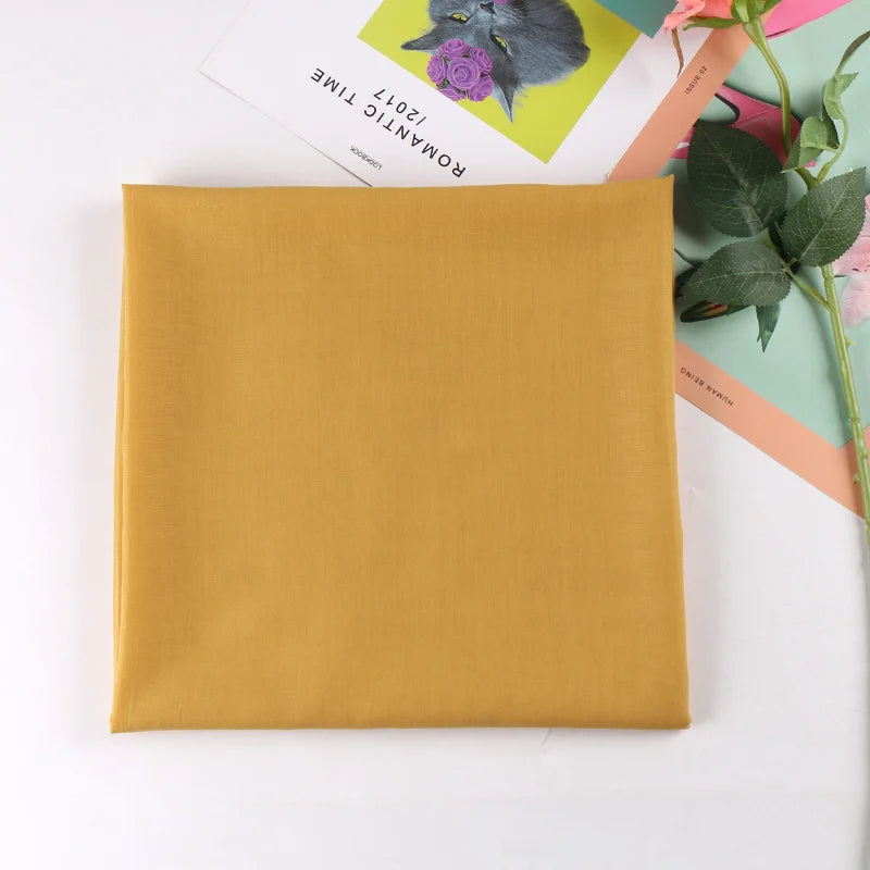 Newest Solid-Color Square Scarf Cotton Muslim Hijab Women Headband Bandana All Match Wraps Kerchief Scarves Shawl 110*110cm