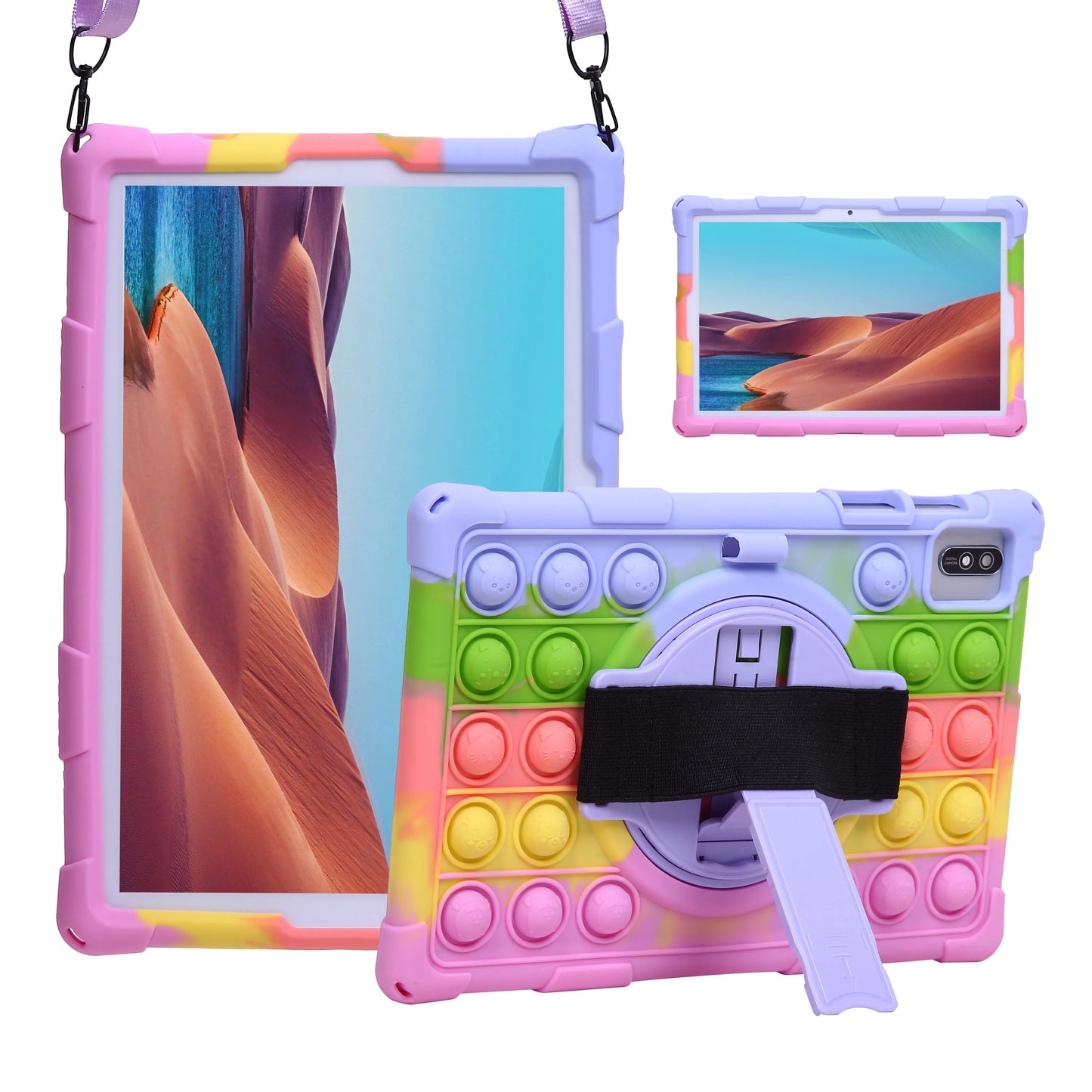 For Lenovo Tab M11 11inch M10 5G M10 Plus 3rd K10 m10 FHD PLUS X606 P11 TB-J606F Xiaoxin Pad 2024 TB331FC Tablet Case Shockproof
