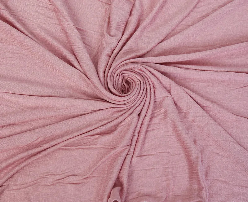 2024 New Muslim Women Jersey Hijab Scarf Solid Color Head Wrap Fashion Headscarf Turban Islam Veil Flexible Premium Modal