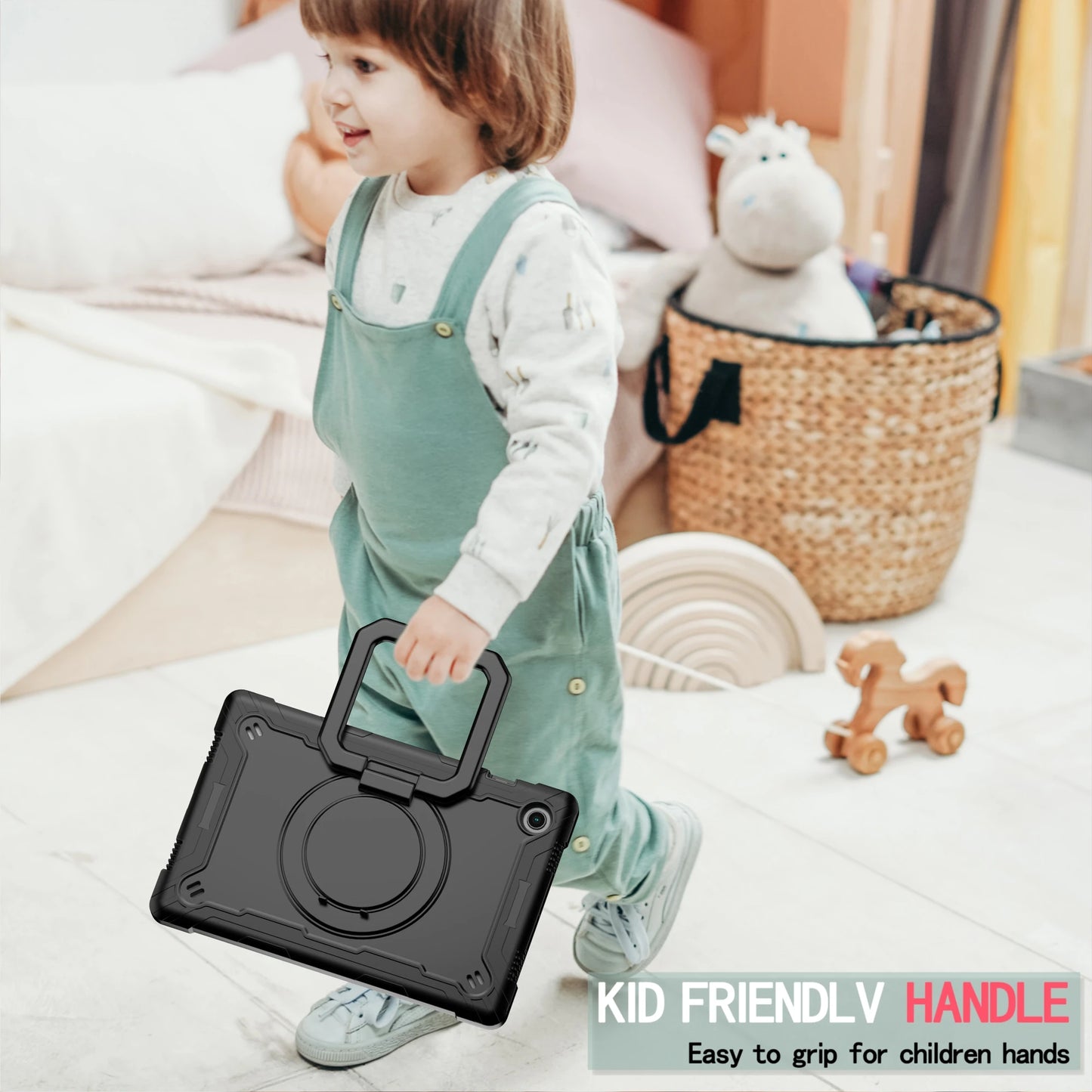 Case For Samsung GALAXY Tab A8 10.5 inch Tablet Cover Of SM-X200 SM-X205 SM-X207 Multicolor Rotating Shockproof