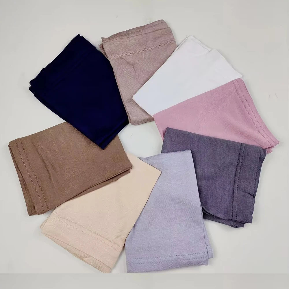 Under cap Modal Hijab Muslim Hijabs Muslim Women Clothing Instant Hijab Jersey 2024 New Headscarf Cotton Hijab