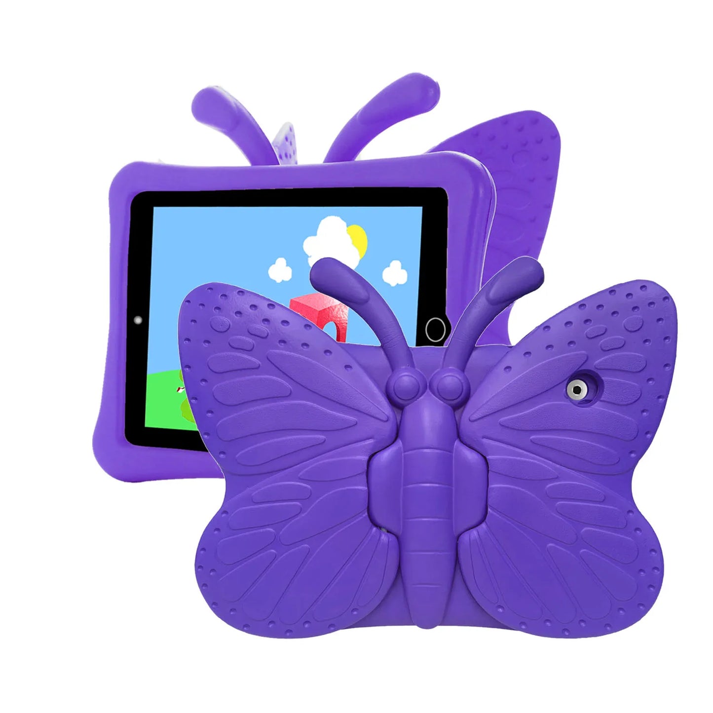 Cute 3D Butterfly Case For iPad 10.2 7th 8th 9th Air 3 2 1 Pro10.5 9.7 2017 2018 Kids EVA Cover for iPad 2 3 4 Mini 6 5 4 3 2 1