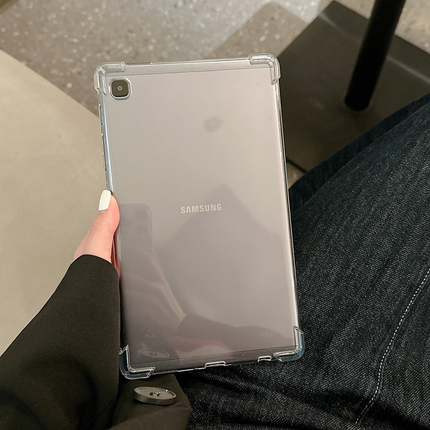 Case For Samsung Galaxy Tab A9 Plus Tab S6 Lite 10.4 S7+ S8+ S9+ s10+ S9FE A7 Lite 8.7 A8 SM-X200 TPU Portable Tablet Cover