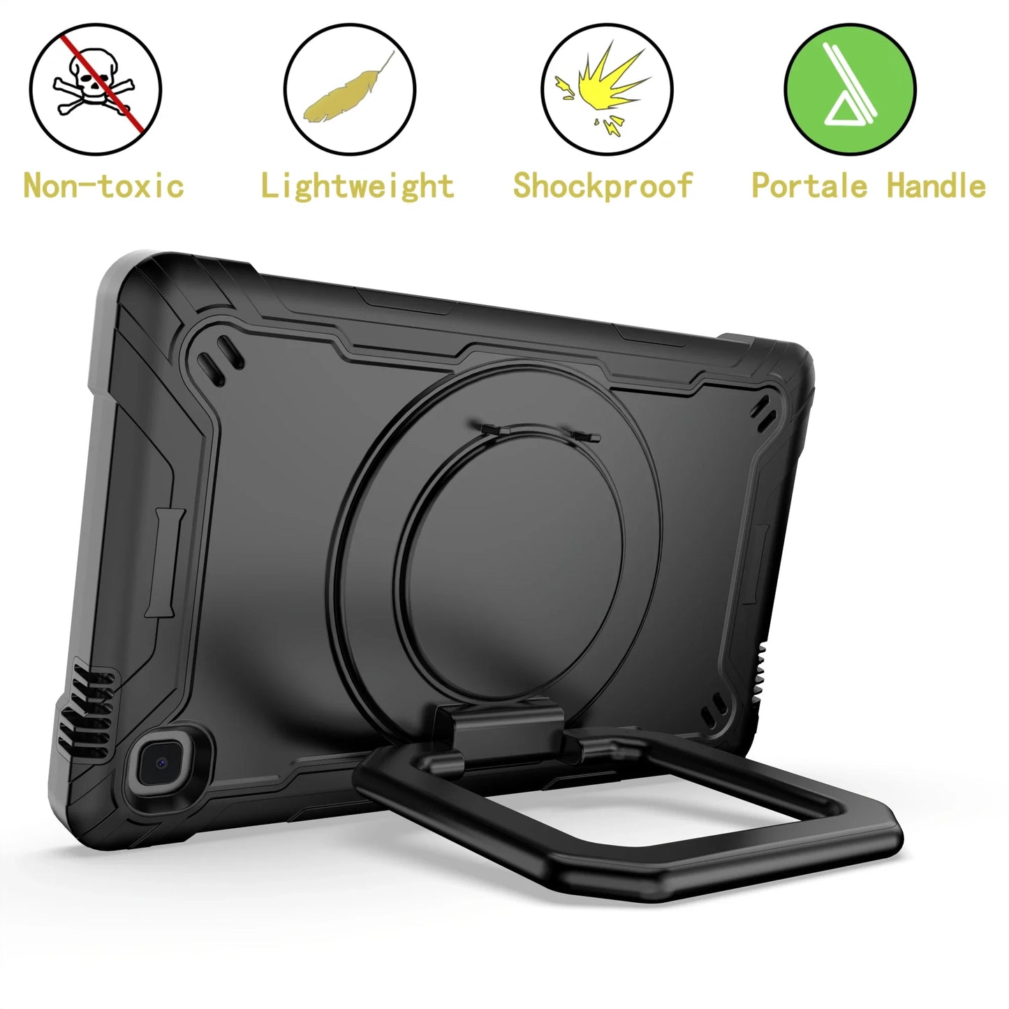 Case For Samsung GALAXY Tab A8 10.5 inch Tablet Cover Of SM-X200 SM-X205 SM-X207 Multicolor Rotating Shockproof