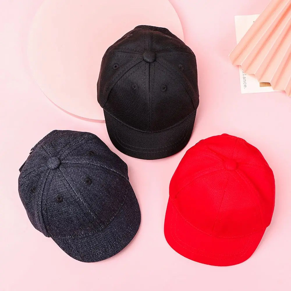 Accessories Doll Straw Hat Candy Color Doll Baseball Cap Fashion Caps 20cm Doll Hat Animal Casual Hat