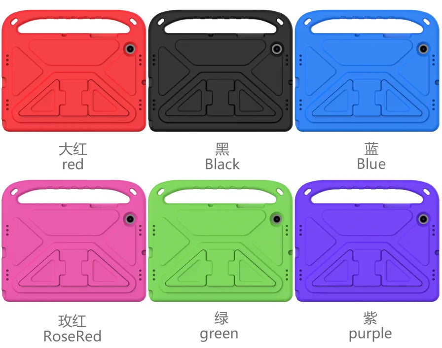 Tablet Case For Samsung Galaxy Tab S6 Lite 10.4 2020/2022/2024 SM-P610/P615 Kids Drop resistance Shockproof Cover no Pen Slot