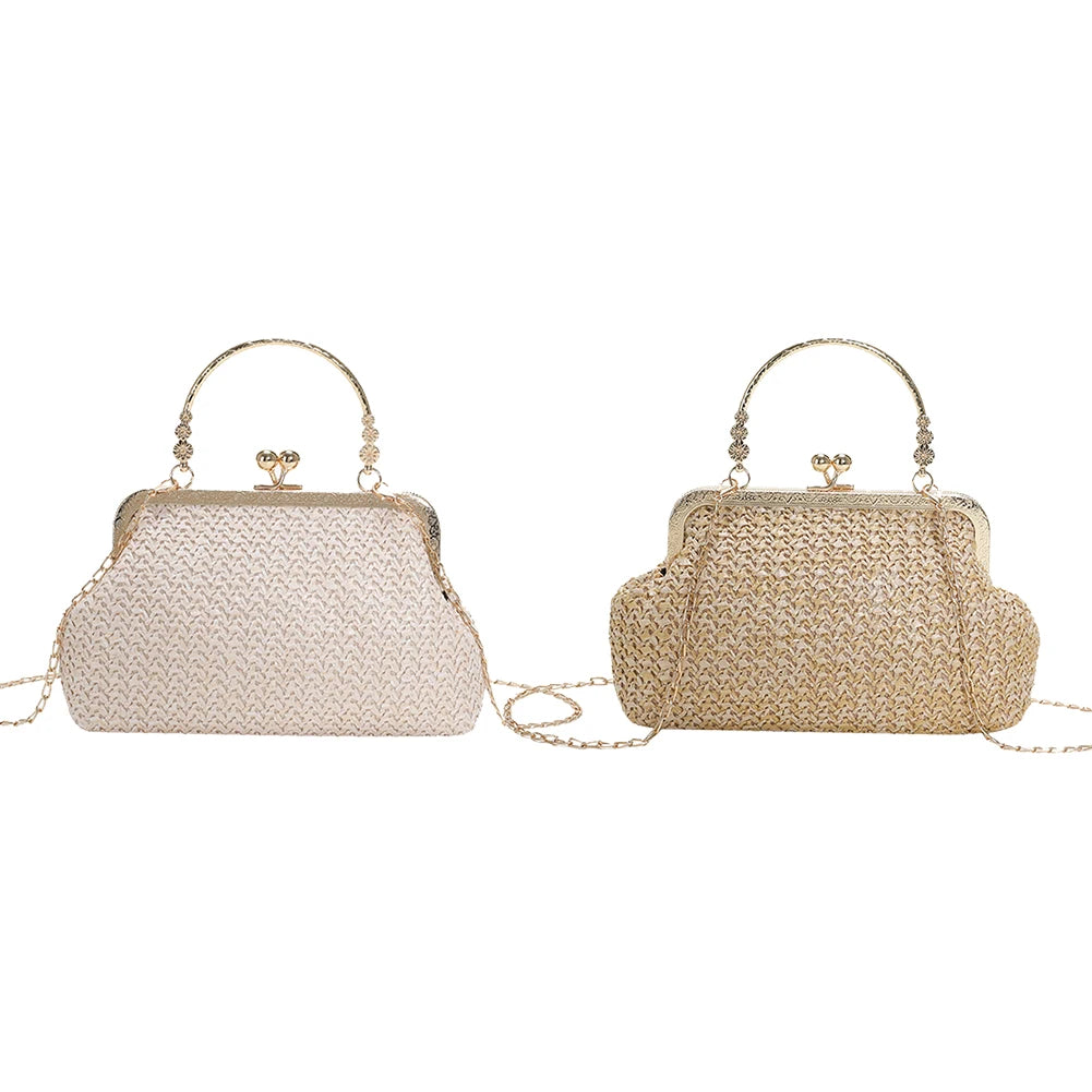 Women's Evening Shoulder Bag Handbag Clutch Bag Shining Rhinestones Bucket Bag for Party Wedding Date Night Chain Shoulder Bag