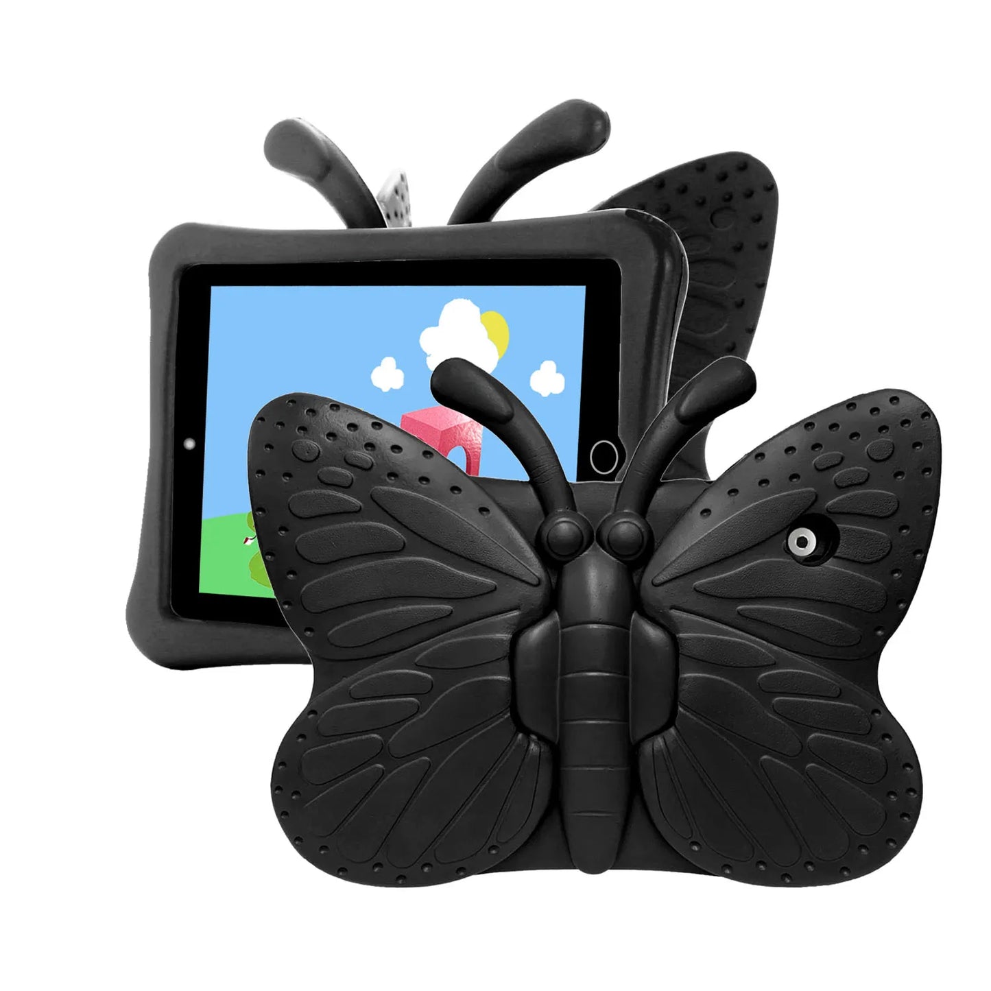 Cute 3D Butterfly Case For iPad 10.2 7th 8th 9th Air 3 2 1 Pro10.5 9.7 2017 2018 Kids EVA Cover for iPad 2 3 4 Mini 6 5 4 3 2 1