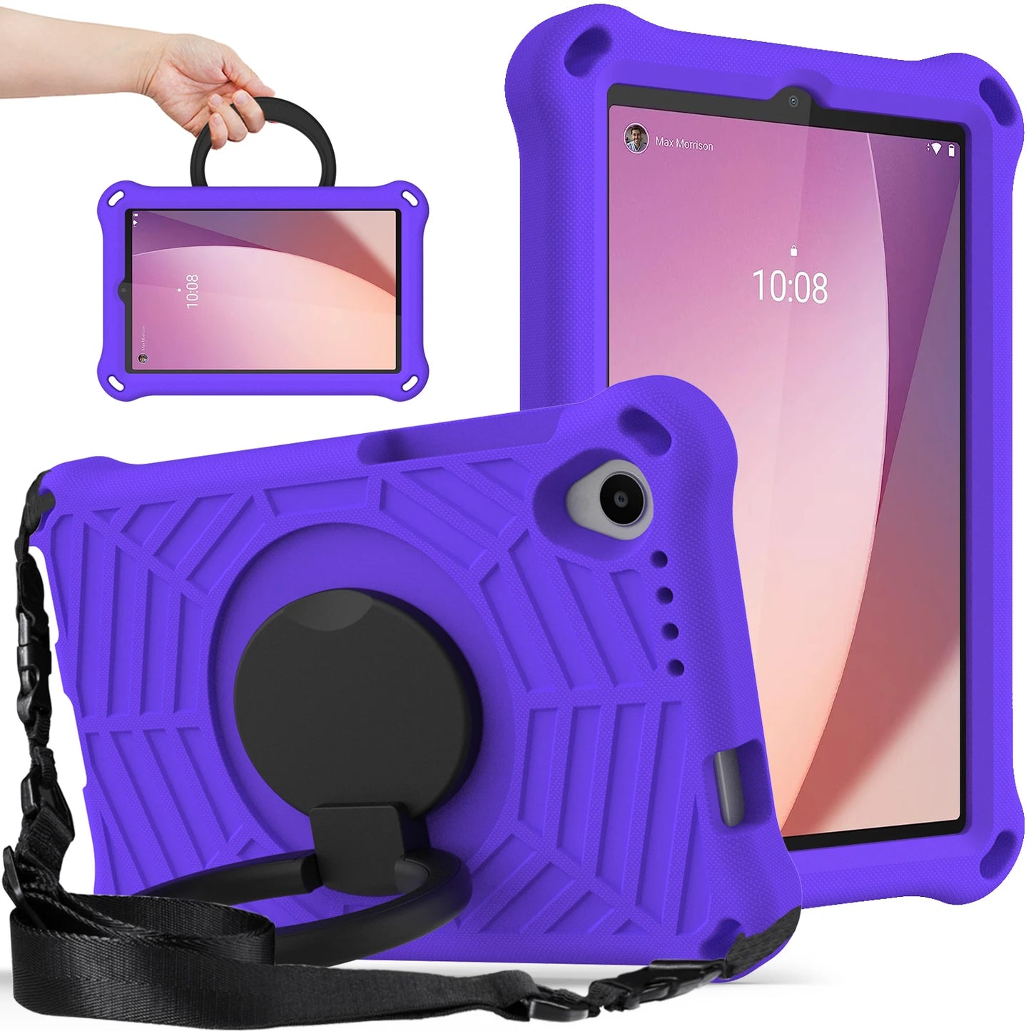 Kids Tablet Case Protective Cover For Lenovo Tab M8(4rd Gen)TB-300FU 2024 Non-toxic EVA Shell