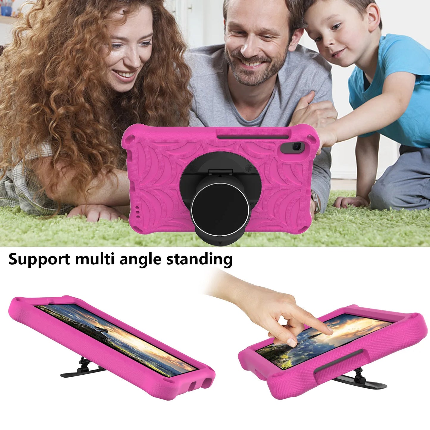 Tablet Case For Samsung Galaxy Tab A7 Lite 8.7" Tab A 8.0/8.4 2020 SM-T307u Tab 4 Tab E 8.0 Tab E 8.0 T377 Kids Protective Cover