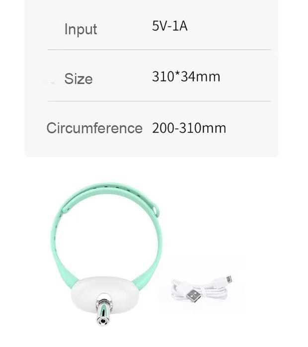 Smart Laser Tease Cat Collar Electric USB Rechargeable Pointer Kitten Automatic Toys Interactive Training Pet Accessories Goods
