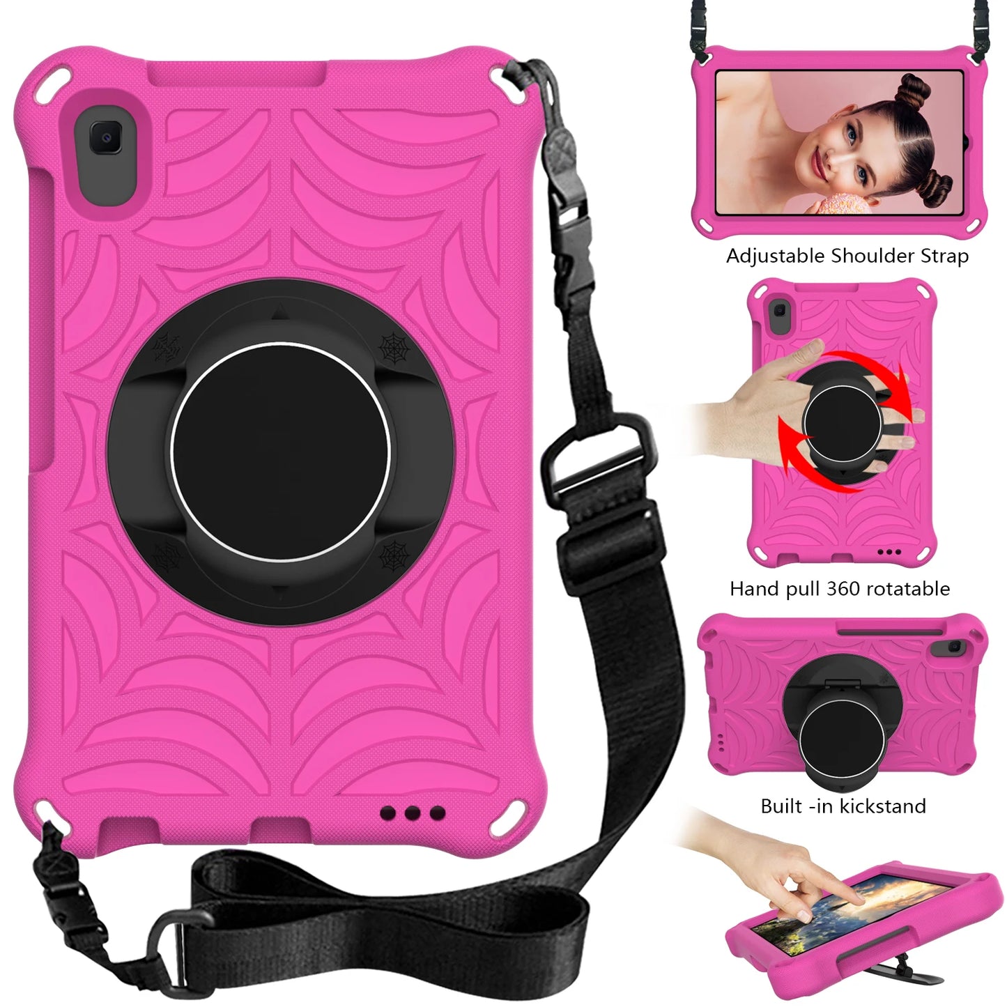 Tablet Case For Samsung Galaxy Tab A7 Lite 8.7" Tab A 8.0/8.4 2020 SM-T307u Tab 4 Tab E 8.0 Tab E 8.0 T377 Kids Protective Cover