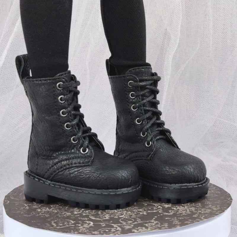 1/4 Bjd Shoes Msd Casual Punk Military Boots 1/3 Bjd Doll Snow Boots Shoes For Dollfie DREAM MID DK LUTS SOOM DOD Dollmore Luts
