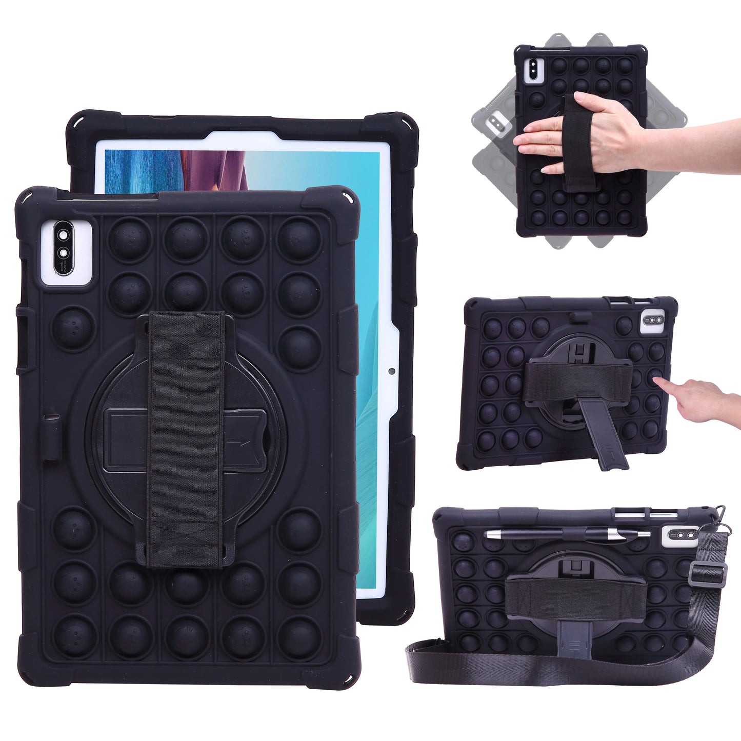 For Lenovo Tab M11 11inch M10 5G M10 Plus 3rd K10 m10 FHD PLUS X606 P11 TB-J606F Xiaoxin Pad 2024 TB331FC Tablet Case Shockproof
