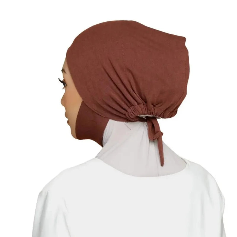 New Modal Inner Hijabs Muslim Women Undercaps Stretch Jersey Cap Islamic Turban Hat Bonnet 2024 Female Headwrap Turbante Mujer