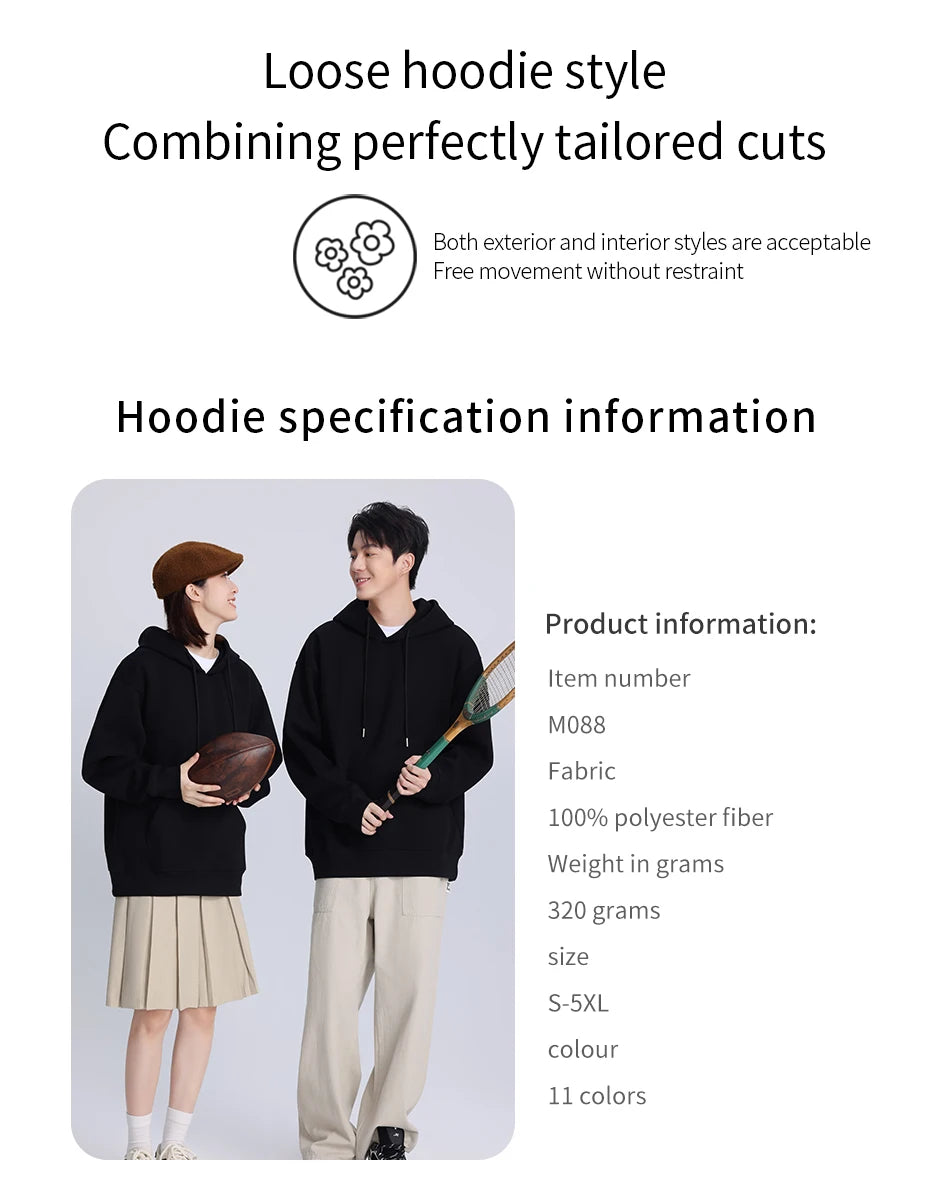 2024 Women's Hoodies Sweater Print Women Hoodie Stylish Hooded Sweatshirt Long Sleeve Top Autumn Winter Men Hoodies Hooded