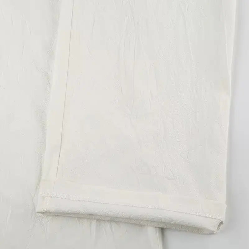 Women's simple soild-color drawstring casual pants,They are loose, trendy, straight-tube style, lazy and comfortable.