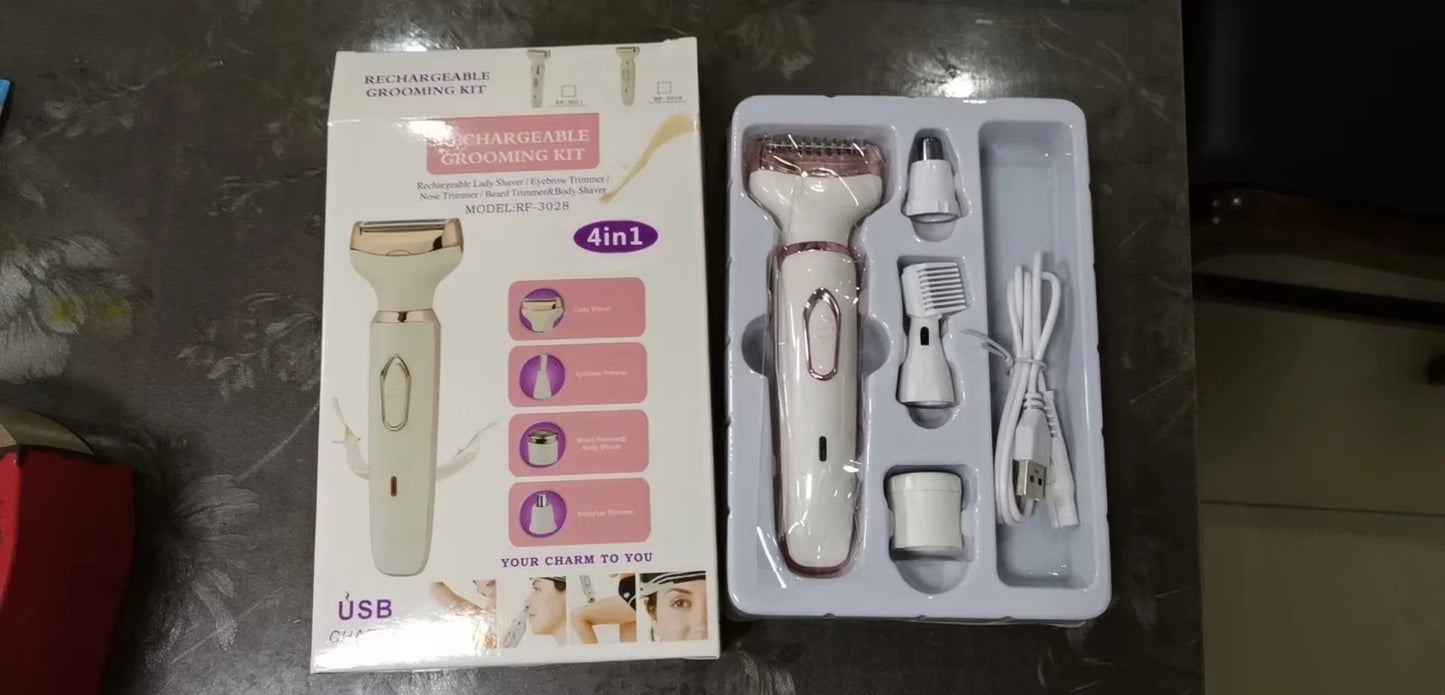 Multi functional women's hair shaver, hair removal device, underarm electric hair scraper, private hair removal device, eyebrow