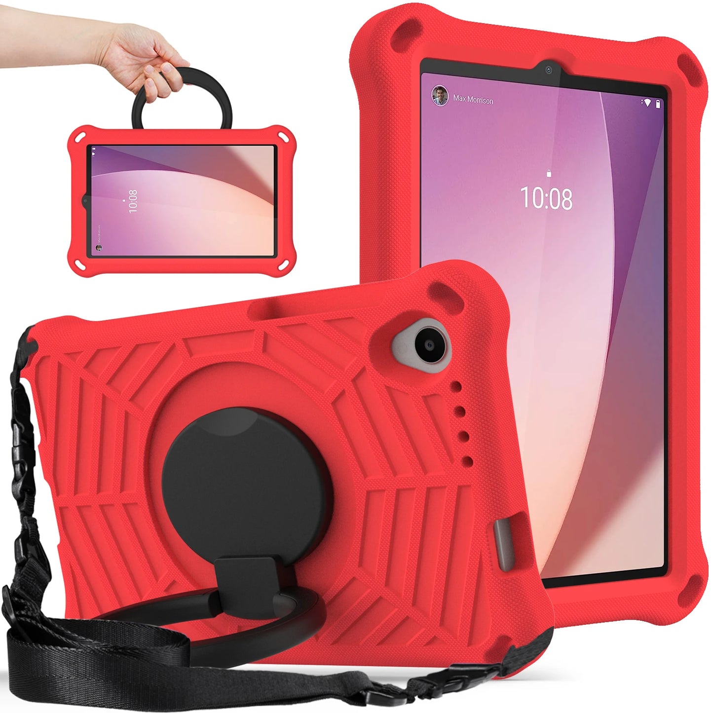 Kids Tablet Case Protective Cover For Lenovo Tab M8(4rd Gen)TB-300FU 2024 Non-toxic EVA Shell