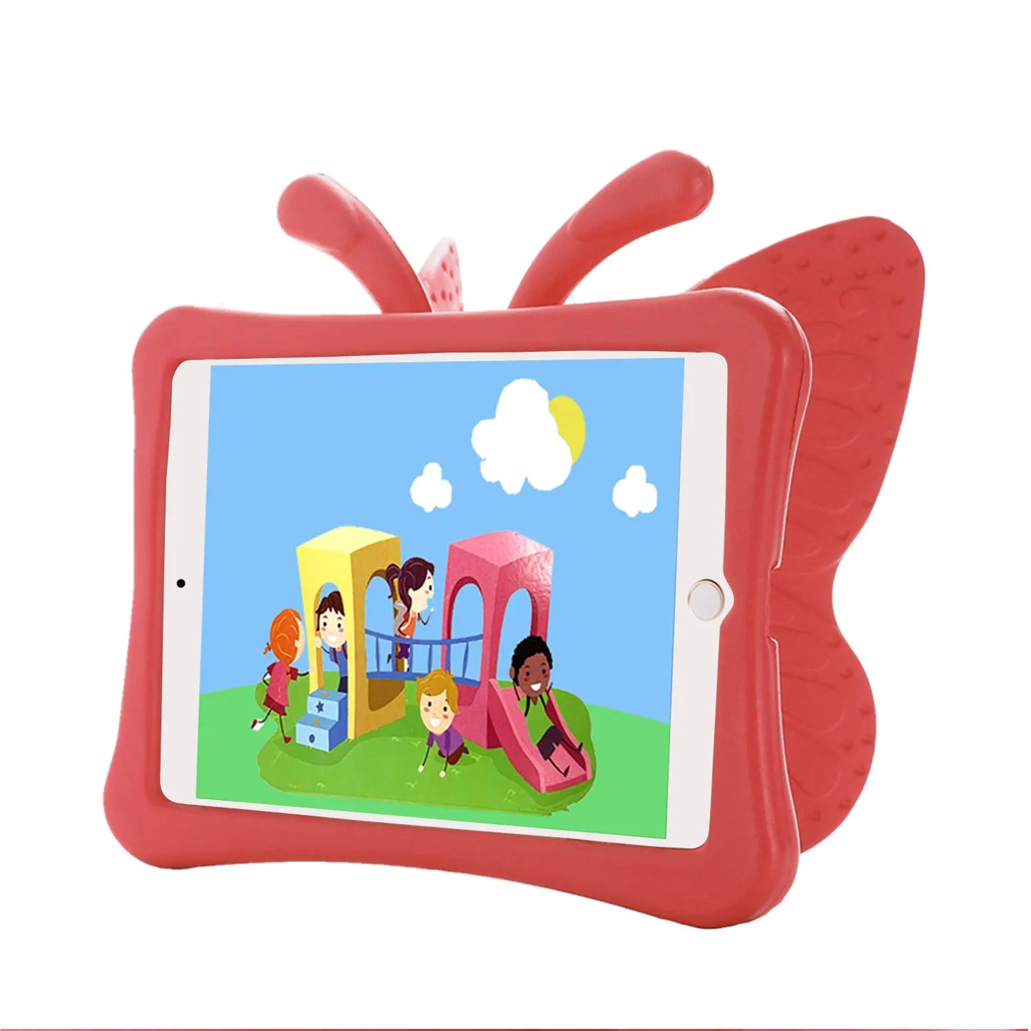 Cute 3D Butterfly Case For iPad 10.2 7th 8th 9th Air 3 2 1 Pro10.5 9.7 2017 2018 Kids EVA Cover for iPad 2 3 4 Mini 6 5 4 3 2 1