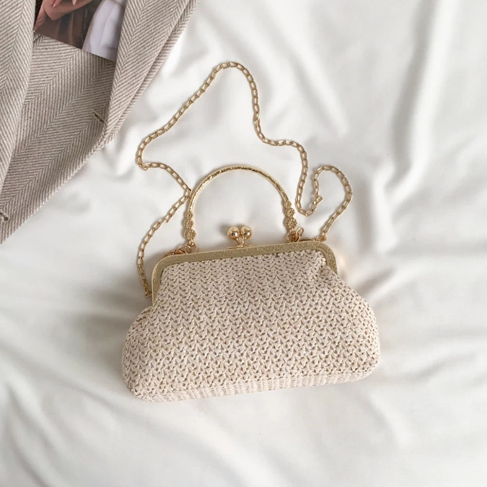 Women's Evening Shoulder Bag Handbag Clutch Bag Shining Rhinestones Bucket Bag for Party Wedding Date Night Chain Shoulder Bag