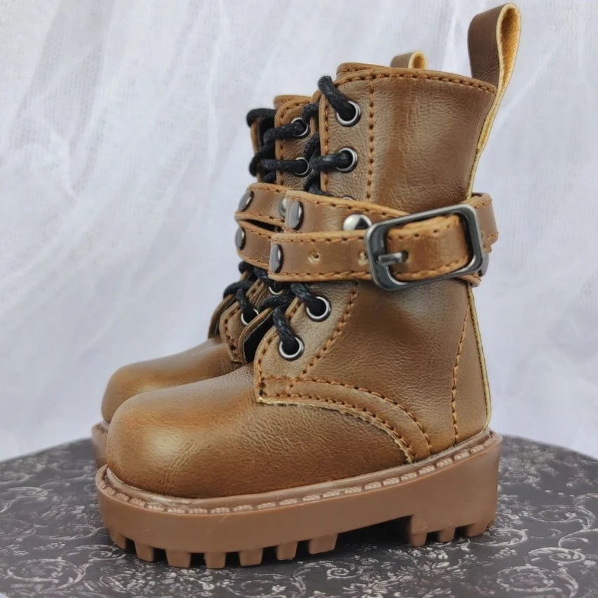 1/4 Bjd Shoes Msd Casual Punk Military Boots 1/3 Bjd Doll Snow Boots Shoes For Dollfie DREAM MID DK LUTS SOOM DOD Dollmore Luts