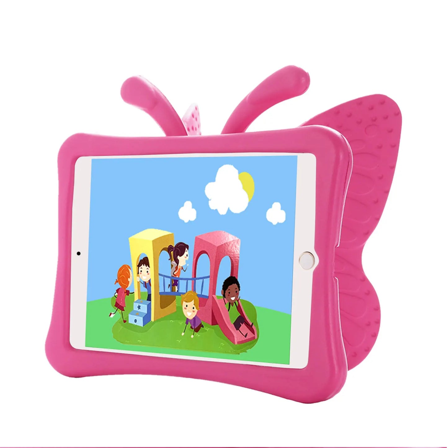 Cute 3D Butterfly Case For iPad 10.2 7th 8th 9th Air 3 2 1 Pro10.5 9.7 2017 2018 Kids EVA Cover for iPad 2 3 4 Mini 6 5 4 3 2 1