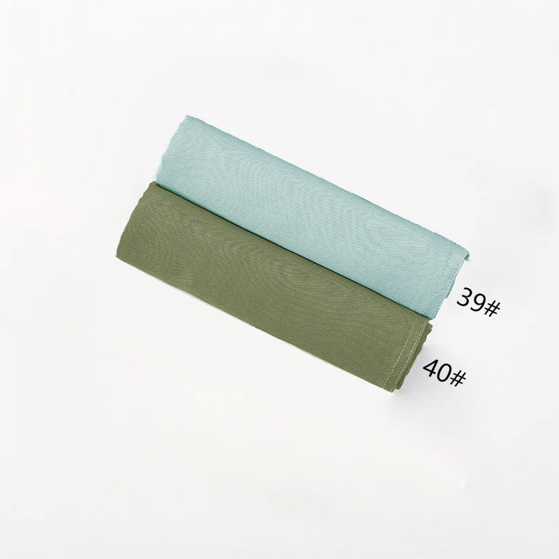 180*95cm Big Size Women Plain Solid Cotton Rayon Hijab Scarf Lady High Quality Wraps Shawls Muslim Modal Headband Islamic