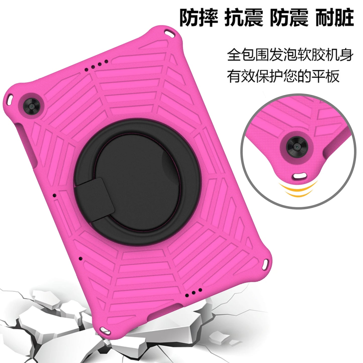 tablet case for apple iPad Pro11 Air5 10.9 Air3 Pro 10.5 iPad 10.9 10.2 Air1 Air2 9.7 mini6 mini5 4 3 2 1 Cobwebs with straps